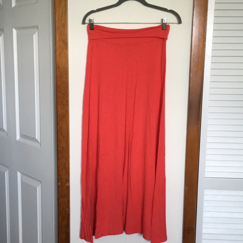 Pink Maxi Skirt